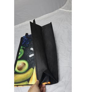 Bolsa de Compras Reutilizable Ecológica de Alta Calidad, No Tejida, con Logotipo Personalizado, Laminada, de PP Reciclado, con Asa de Alta Visibilidad y Diseño de Dibujos Animados - Product Image 1