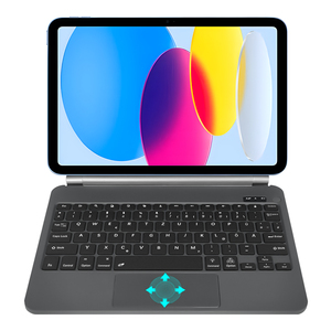 Funda de teclado mágico inalámbrica para iPad 10 2022 10th Generation funda protectora magnética de 10,9 pulgadas para iPad 11 2025 A16 - Product Image 3