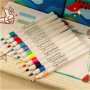 Marqueur acrylique à pointe ronde en gros, 80 couleurs, stylo de peinture acrylique permanent pour verre, métal, bois, tissu - Product Image 4