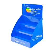 Présentoir promotionnel de comptoir en acrylique pour supermarché et magasin de proximité – Présentoir à snacks et marchandises