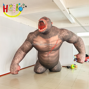 Estatua grande personalizada para exteriores, centro comercial, decoración gigante, estatua grande, gorila inflable - Product Image 2