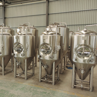 Fermenteur de 150 litres / Réservoir de fermentation conique Équipement de fermentation Ingénieurs en alcool disponibles pour l'entretien des machines à l'étranger
