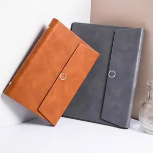 2024 Hot Sales Custom Logo Business A5 Notebook Personalized Journal Vintage Leather