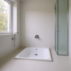 Plato de Ducha Rectangular Serenity 90 x 200 cm Gris 7035 - Product Image 3