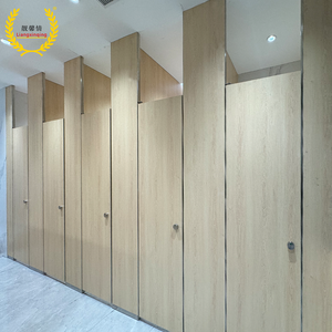 Thiết kế hiện đại chống cháy <span class=keywords><strong>HPL</strong></span> tổ ong tấm chất lượng cao sang trọng không thấm nước thép không gỉ phòng tắm phân vùng nhà vệ sinh phân vùng - Product Image 6