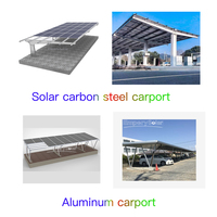 Support de panneau OEM pour carport, Système de carport solaire, Système de stationnement solaire pour véhicules, Auvent photovoltaïque