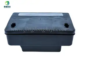 Ratten köder boxen Stationen mit Gewichts form Großhandel Hochwertiger Kunststoff Schwarz Outdoor PP Kunststoffe 6mm TRAPS Stahlwolle Mäuse