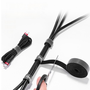 Organisateur de câbles réutilisable pour bureau, enrouleur de fils, attache-câbles, protection et rangement des lignes de données, gadget de rangement - Product Image 3