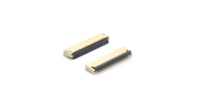 Conector FPC YZTECH de 1.0 mm, Inserción Frontal y Abatimiento Trasero, H2.0 mm, Completamente Dorado, Embalaje en Rollo, Modelo 15P FPC1.0-15P