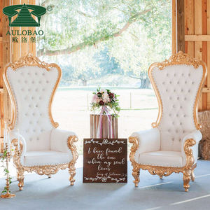 घटना किराये शाही राजा सिंहासन कुर्सी दूल्हे और दुल्हन शादी सोफा - Product Image 2