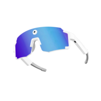 Lunettes IA Gemini : Protection UV, Lunettes de Sport Intelligentes IA, Connexion BT à Distance, Caméra 8MP, Enregistrement Vidéo HD, Portée Mondiale DDP