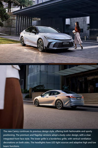Toyota Camry 2026 Edición Premium 2.5HG de Doble Motor, Sedán <span class=keywords><strong>H</strong></span>íbrido de 4 Puertas y 5 Plazas, Motor 2.5L 185HP L4, Autonomía NEDC >700km, Vehículo Chino - Product Image 4