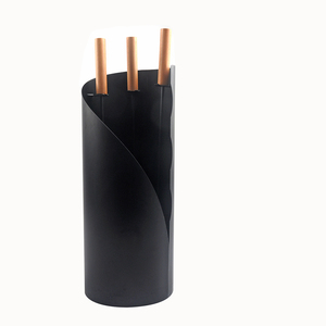 OEM Accept Wood Handle <strong>Fireplace</strong> <strong>Tool</strong> Set <strong>Fireplace</strong> Accessories, Stove <strong>Tools</strong> in 4pc Set with Rust and Corrosion Protection - Product Image 3