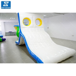 Parc aquatique gonflable Escalade flottante Échelle d'obstacle Parc de sports nautiques Parcours d'obstacles gonflable - Product Image 3