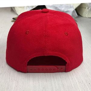 Casquette Snapback 5 Panneaux en Velours Côtelé avec Doublure Intérieure Respirante et Orifices d'Aération, Couronne Souple Personnalisable – Vente en Gros - Product Image 3