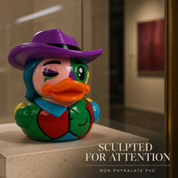 B.DUCK Série Musée Pica Duck Figurine PVC Canard Flottant OEM Boîte Mystère Personnalisée Canard en Caoutchouc