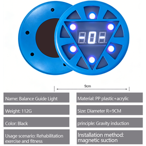 Tavola di Equilibrio Intelligente con Luce Guida per Riabilitazione, Recupero, Esercizio e Allenamento Fitness Domestico (Solo la Luce) - Product Image 6