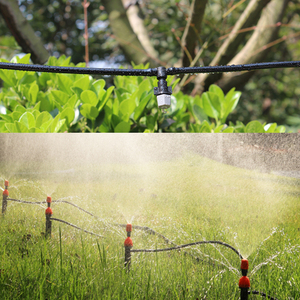 Sistema di <span class=keywords><strong>Irrigazione</strong></span> da Giardino con Microtubi in Plastica di Alta Qualità, <span class=keywords><strong>Tubo</strong></span> in PVC Morbido Nero/Bianco per Microirrigatori o Gocciolatori - Product Image 4