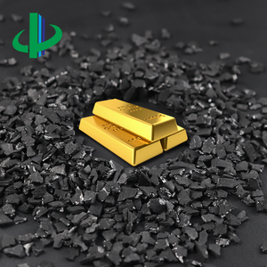 빠른 배송 코코넛 쉘 활성탄 금 정제 화학 물질 황금 정제를위한 25kg 탄소 활성탄 - Product Image 1