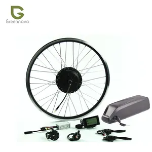 Mini kit de conversión de motor de bicicleta eléctrica de alta potencia impermeable de excelente rendimiento con batería