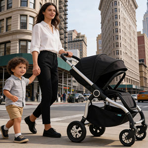 Nouveau-né Golden <span class=keywords><strong>Babyfond</strong></span> 3 en 1 <span class=keywords><strong>Poussette</strong></span> bébé de luxe 360 Rotation <span class=keywords><strong>Poussette</strong></span> bidirectionnelle 360 Rotation <span class=keywords><strong>Poussette</strong></span> bébé de luxe - Product Image 1