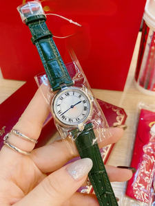 Women 's Fashionable Luxury Automatic Mechanical <b>Watch</b> Genuine Leather Strap Round Dial Dial Sapphire Crystal New <b>Cartieres</b> - Product Image 2