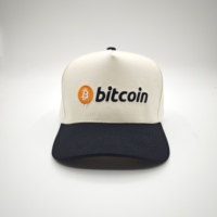 Casquette de baseball vintage en coton à 5 panneaux, ajustable, bicolore, avec logo personnalisé, pour hommes et femmes, de haute qualité, vente en gros