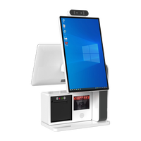 Kiosque de libre-service de bureau de 15.6 pouces, kiosque de paiement de commande d'individu de machine d'écran tactile de caisse enregistreuse de position