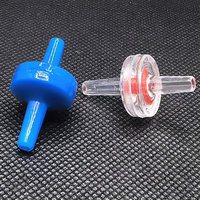 Vanne de retenue en plastique ZM basse pression 4 mm, connecteur à diaphragme unidirectionnel en PP, ressort anti-retour, spa, aquarium/pompe à air, eau EPDM