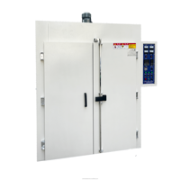 Four de séchage à convection à air chaud à température constante 300°C, four industriel discontinu 380V 28KW pour caoutchouc silicone, garantie 3 ans