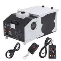 3000W macchina Nebbia bassa telecomando DJ basso fumo macchina