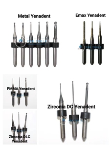 Zirconia phòng thí nghiệm sử dụng kỹ thuật viên Shank 4.0 <span class=keywords><strong>yenadent</strong></span> nha khoa cadcam phay BUR công cụ nha khoa phòng thí nghiệm BUR - Product Image 4