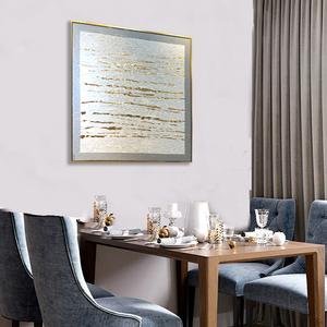 ภาพวาดรูปทรงเรขาคณิตนามธรรมที่ตกแต่งอย่างสะดุดตานำเสนอรูปแบบนวัตกรรมและเฉดสีที่มีชีวิตชีวาเพื่อการตกแต่งที่น่าหลงใหล - Product Image 5