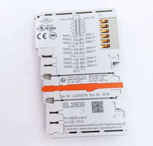 EL2809 - Terminal EtherCAT DO Industrial de 8 Canales, 24V CC, IP20, con Comunicación ABS y Bus <span class=keywords><strong>Ctrl</strong></span>/EtherCAT - Product Image 1