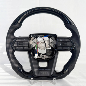 Volante Deportivo de Madera Toyota para Toyota Camry Xse <span class=keywords><strong>Le</strong></span> 9.ª Generación 2007 <span class=keywords><strong>2009</strong></span> 2010 2011 2014 2016 2017 2018 2019 2023 2025 - Product Image 1