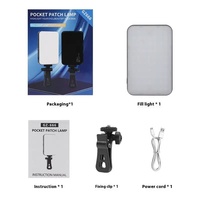 Lumière d'appoint LED pour téléphone portable, idéale pour le streaming en direct, la photographie, les conférences et les VLOG
