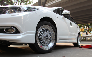 Rines de Aleación de Aluminio de 18 Pulgadas Belleza Brillante Plato Profundo para Auto de Carreras, Rines de Magnesio de Repuesto al por Mayor, Diseño Atractivo PCD 5x100/108 - Product Image 4