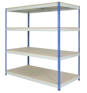 Scaffalatura a 5 Ripiani Senza Bulloni Sistema di Stoccaggio in Metallo Zincato per Garage Protezione Anticorrosione - Product Image 6