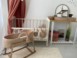 Nuovo giocattolo <span class=keywords><strong>da</strong></span> comodino per bambini all'uncinetto organizer tascabile per culla cesto appeso per culla - Product Image 6