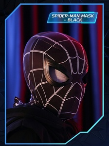 Máscara de Spider-Man de Plástico con Ojos Eléctricos Móviles y Luminosos, Casco de Juguete Educativo para Halloween, DIY, Cosplay - Product Image 6