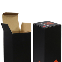 Boîte en carton ondulé en papier kraft personnalisée, emballage rectangulaire pour rouleaux de transfert DTF avec impression en relief