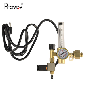 Régulateur <span class=keywords><strong>de</strong></span> <span class=keywords><strong>pression</strong></span> <span class=keywords><strong>de</strong></span> dioxyde <span class=keywords><strong>de</strong></span> carbone CO2 pour serre, AC 110V, CGA320, avec électrovanne - Product Image 1