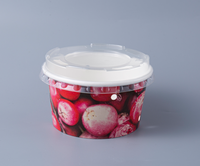 9oz 12oz 18oz 20oz Fruit Papieren Schaal Fruit Papieren Bakje met gaten voor Blauwe Bessen