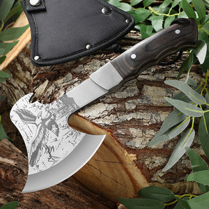 Outdoor axe, eagle-head hand axe, multi-purpose woodworking axe, vehicle <b>tool</b>, <b>fire</b> axe, camping axe, wood-chopping axe - Product Image 4