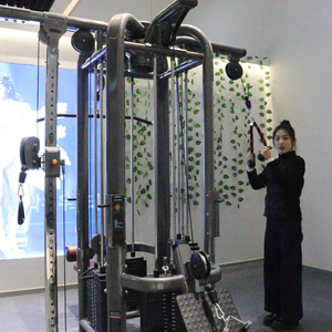 Thương mại Cáp rừng 4 Trạm đa chức năng <span class=keywords><strong>5</strong></span> Trạm đa rừng cho sales5 Stack đa rừng máy tập thể dục - Product Image 2
