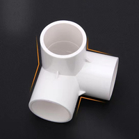 Raccord de tuyauterie d'alimentation en eau en PVC basse pression résistant à la corrosion, couplage 3 voies, 4 voies, 5 voies, 20 mm, 110 mm