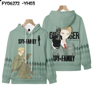 24 รูปแบบใหม่Spy XครอบครัวTwilight <span class=keywords><strong>Anya</strong></span>ปลอมYorปลอมอะนิเมะคอสเพลย์เครื่องแต่งกายผู้หญิงผู้ชายHooded Hoodieเสื้อ - Product Image 6