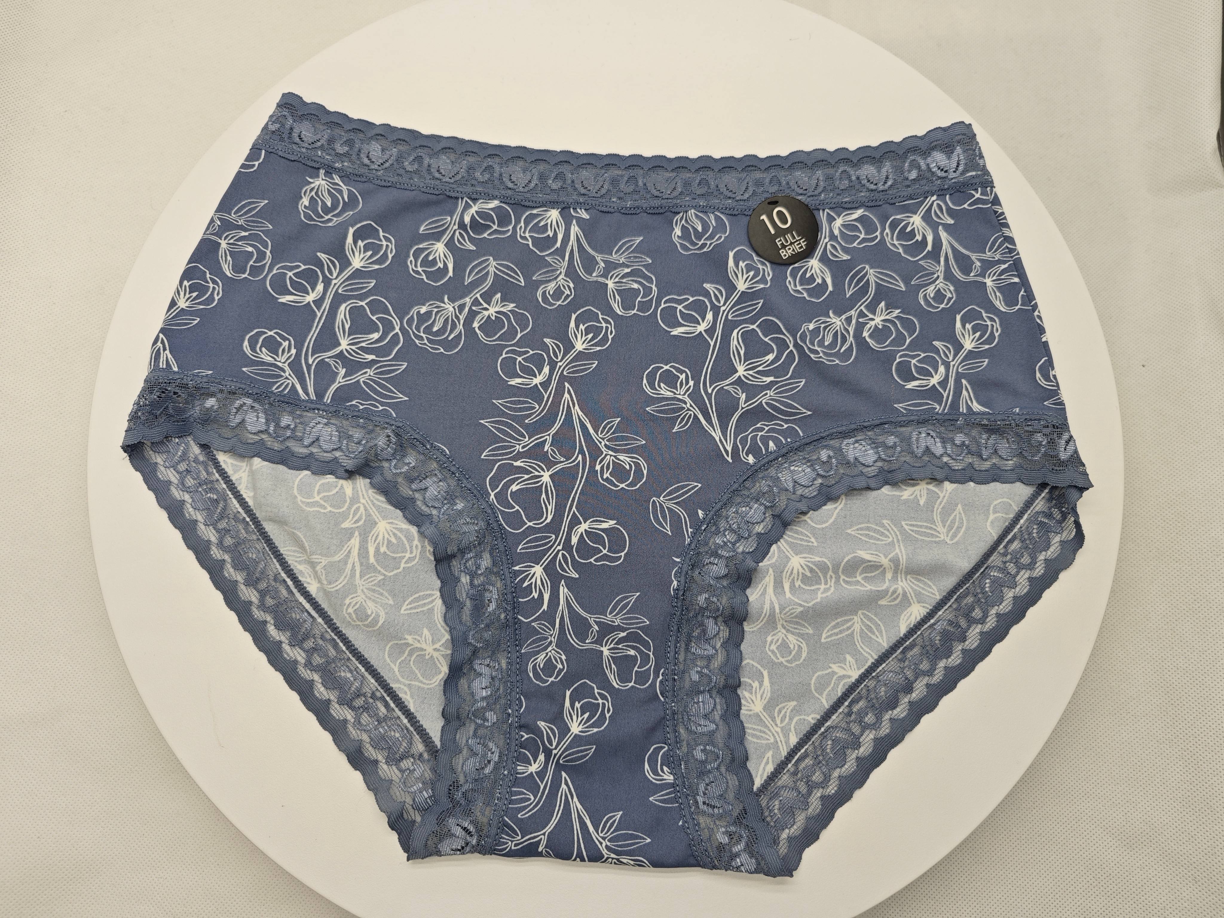 Women's Sexy Cotton Hipster Panties Mixed Styles Lace Underwear Knitted Bikini Print Young Girl Fashion Bulk Sale Wholesale