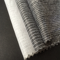 Interlining thermique en polyester Microdot Non tissé Interlining thermocollant pour tissu