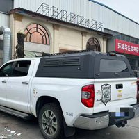 Hard Topper Overland en aluminium imperméable pour Toyota Tacoma, Dodge Ram 1500, Ford F150, Hilux Truck Topper